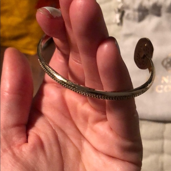 Pyrite, gold Kendra Scott bracelet - Picture 4 of 4